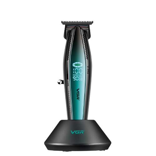Тример для стрижки VGR V-992 3 насадки 2000 mAh Green (9106)