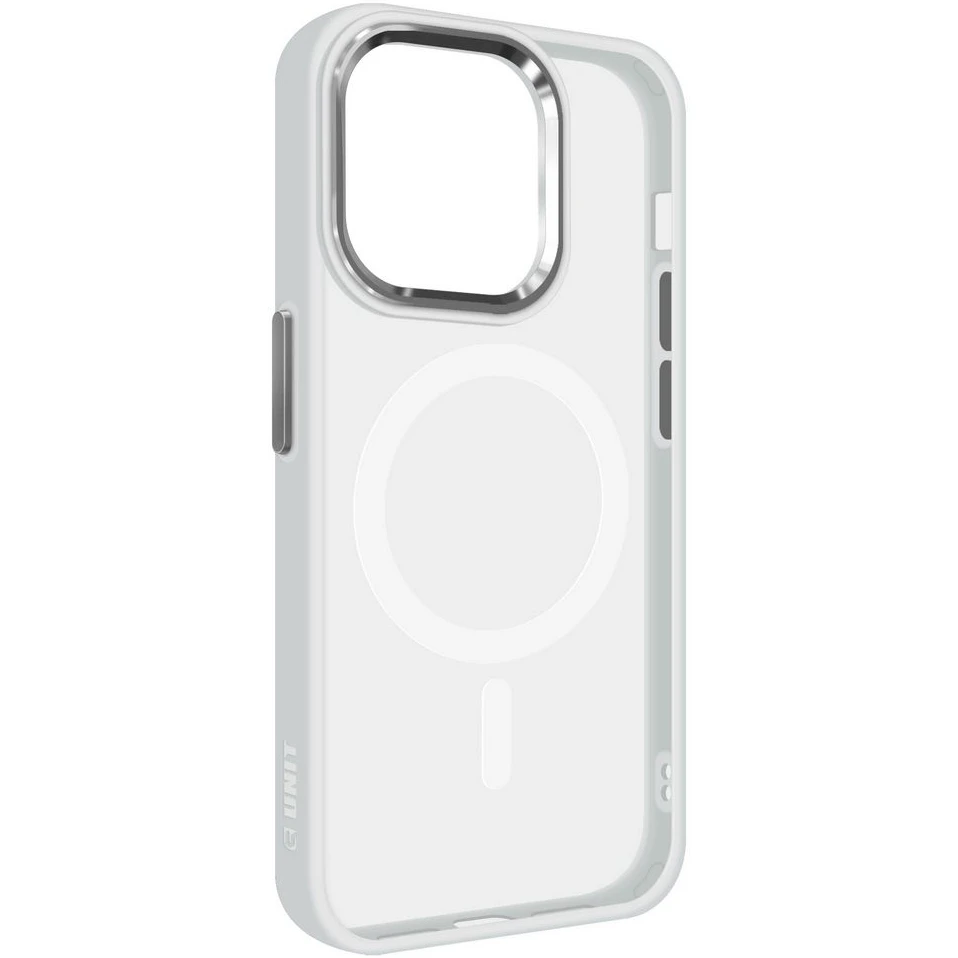 Чохол-накладка ArmorStandart Unit MagSafe for iPhone 12 Pro Max Matte Clear Silver (ARM70443)