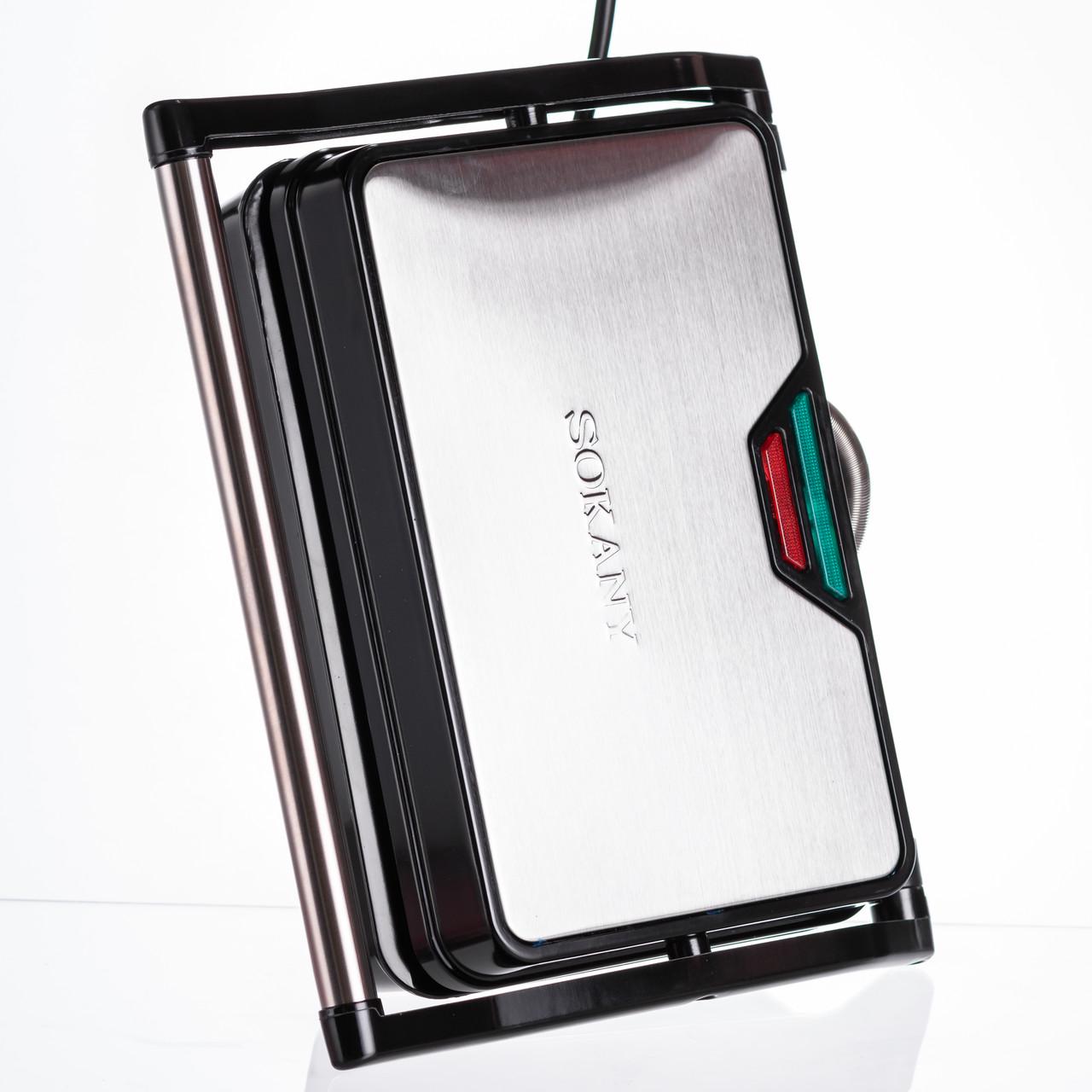 Электрогриль прижимной Sokany SK-223 с антипригарным покрытием 850 Вт (7401) - фото 13 Электрогриль прижимной Sokany SK-223 с антипригарным покрытием 850 Вт (7401) - фото 13