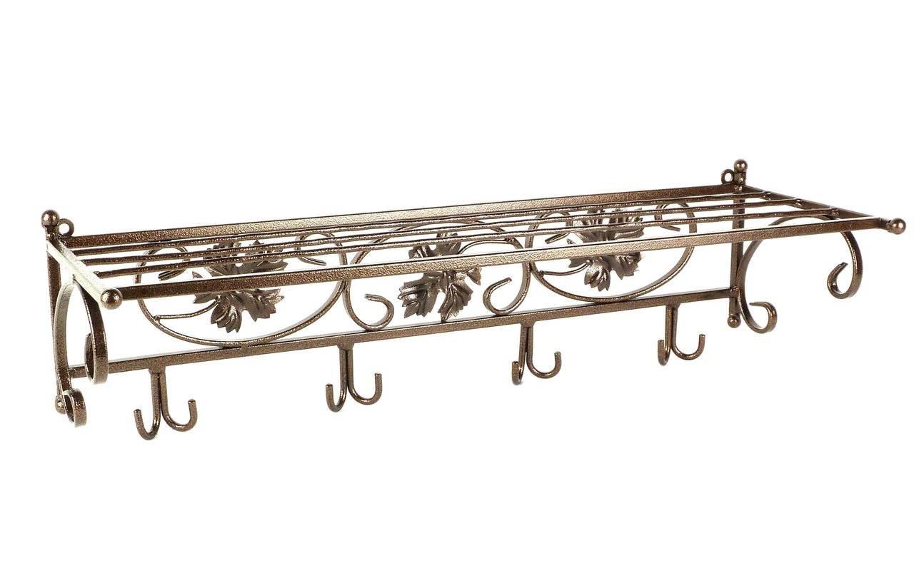 Вешалка настенная Венеция Медный (ВС003)