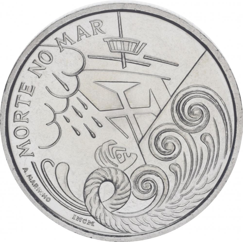 Колекційна монета Португалія 200 ескудо 1999 Смерть у морі AU-UNC (KM#716)