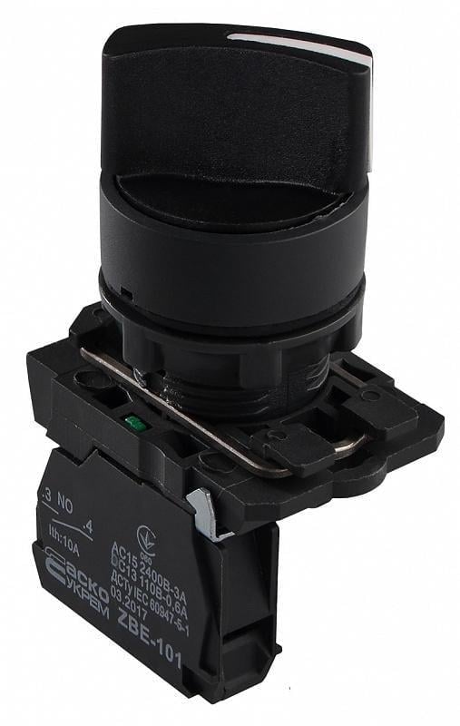 Переключатель АСКО-УКРЕМ на 2 положения с самовозвратом (TB5-AD41)