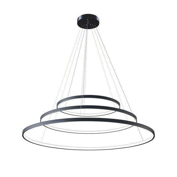 Люстра Kloodi KD-RG MULTI 500/700/900 3K BK Ring Giza Multi 126 Вт 5800 лм 3000K