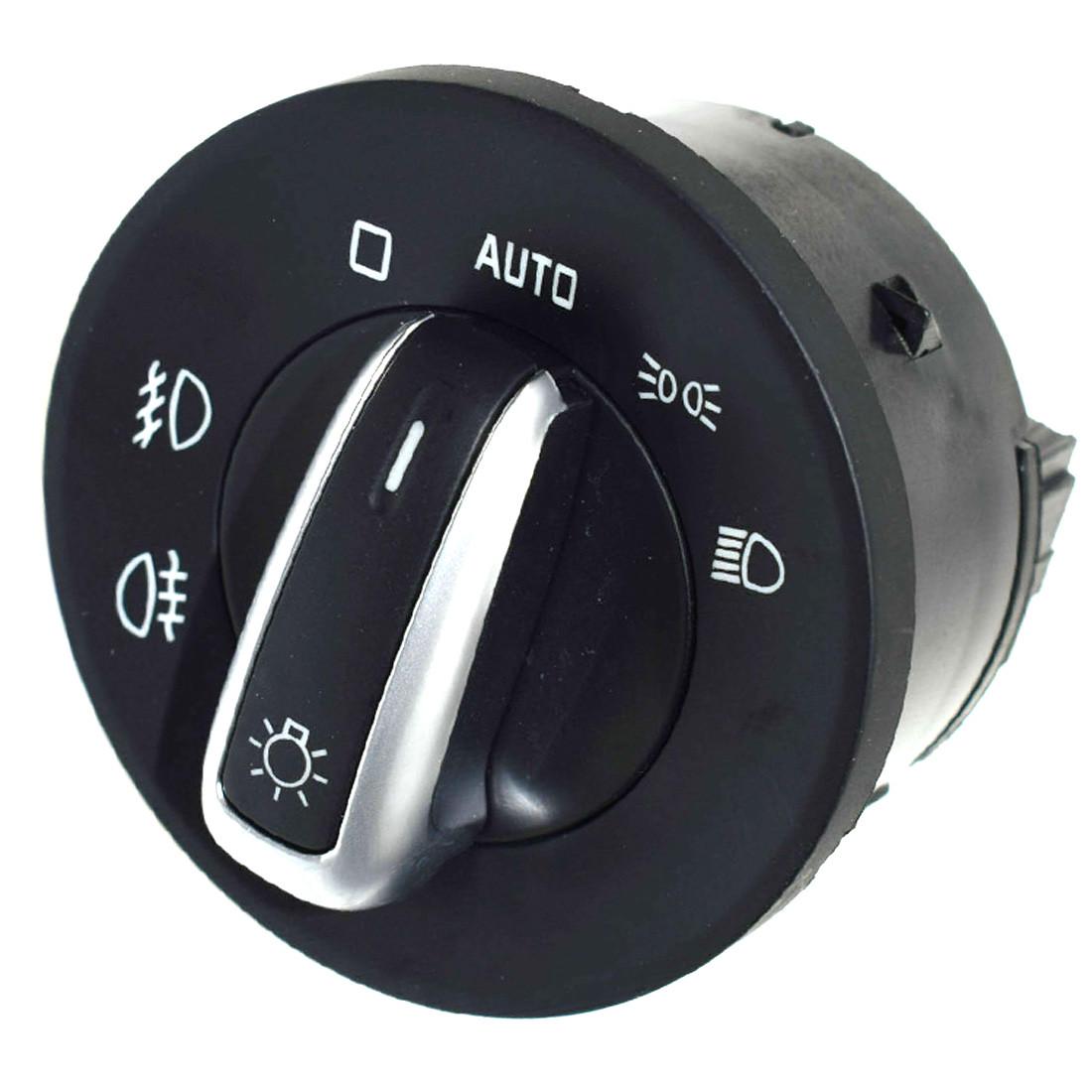 Перемикач світла фар 1Z0941431J Skoda Octavia A5/Skoda Octavia Scout Хром (21161332)