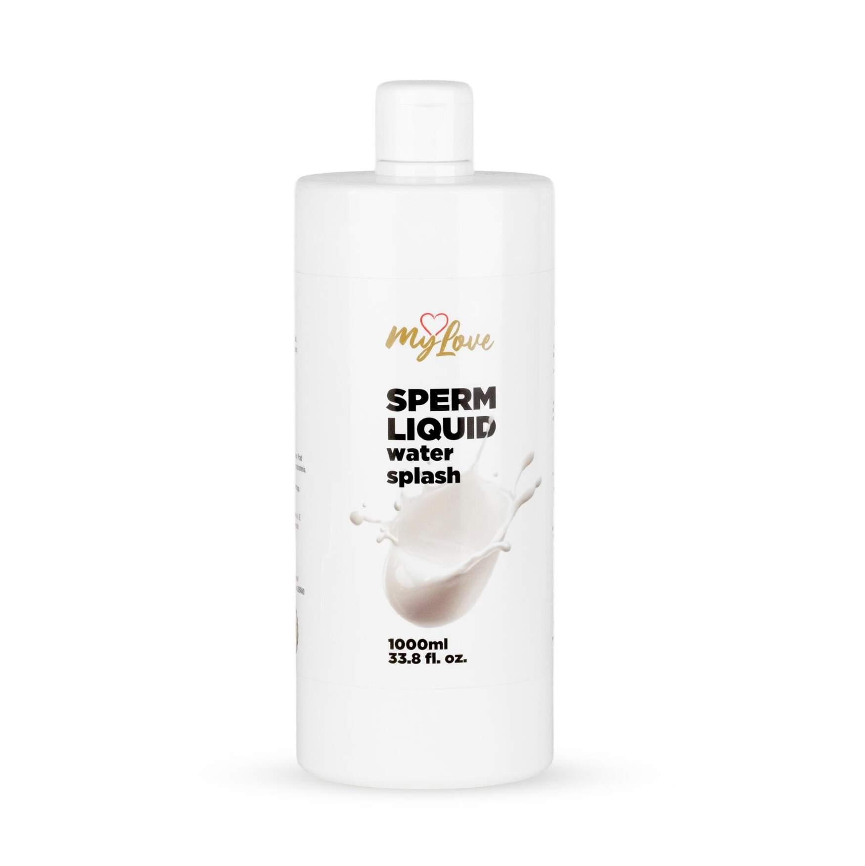 Лубрикант MyLove Sperm Liquid Water Splash 1000 мл (37990508) Лубрикант MyLove Sperm Liquid Water Splash 1000 мл (37990508)