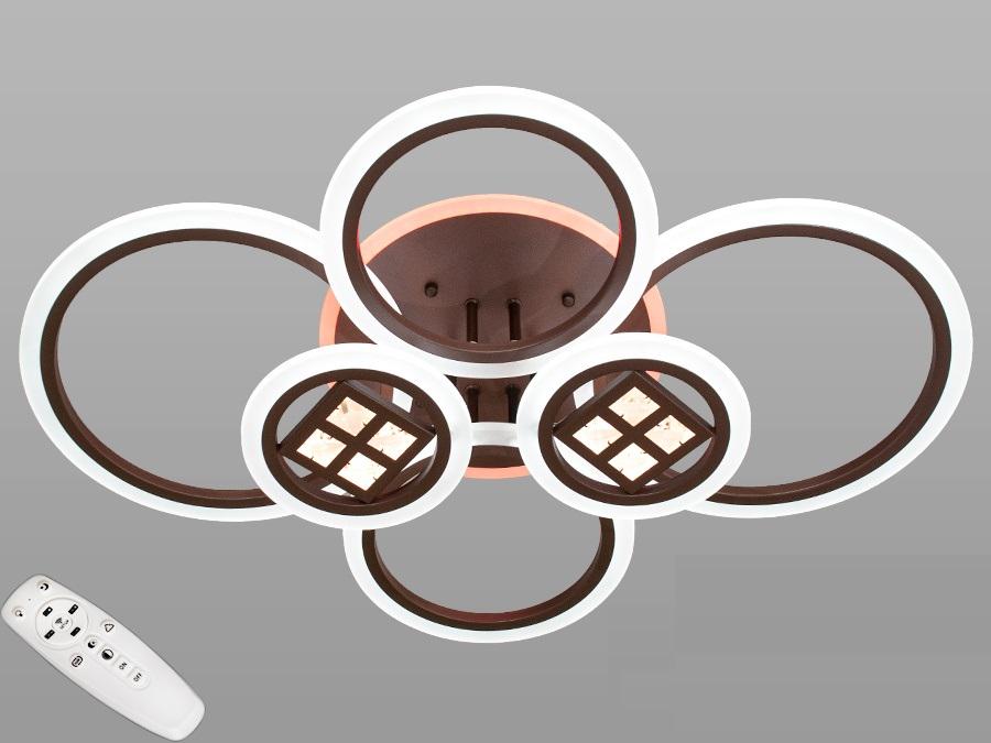 Люстра потолочная Octav светодиодная с диммером 150 Вт