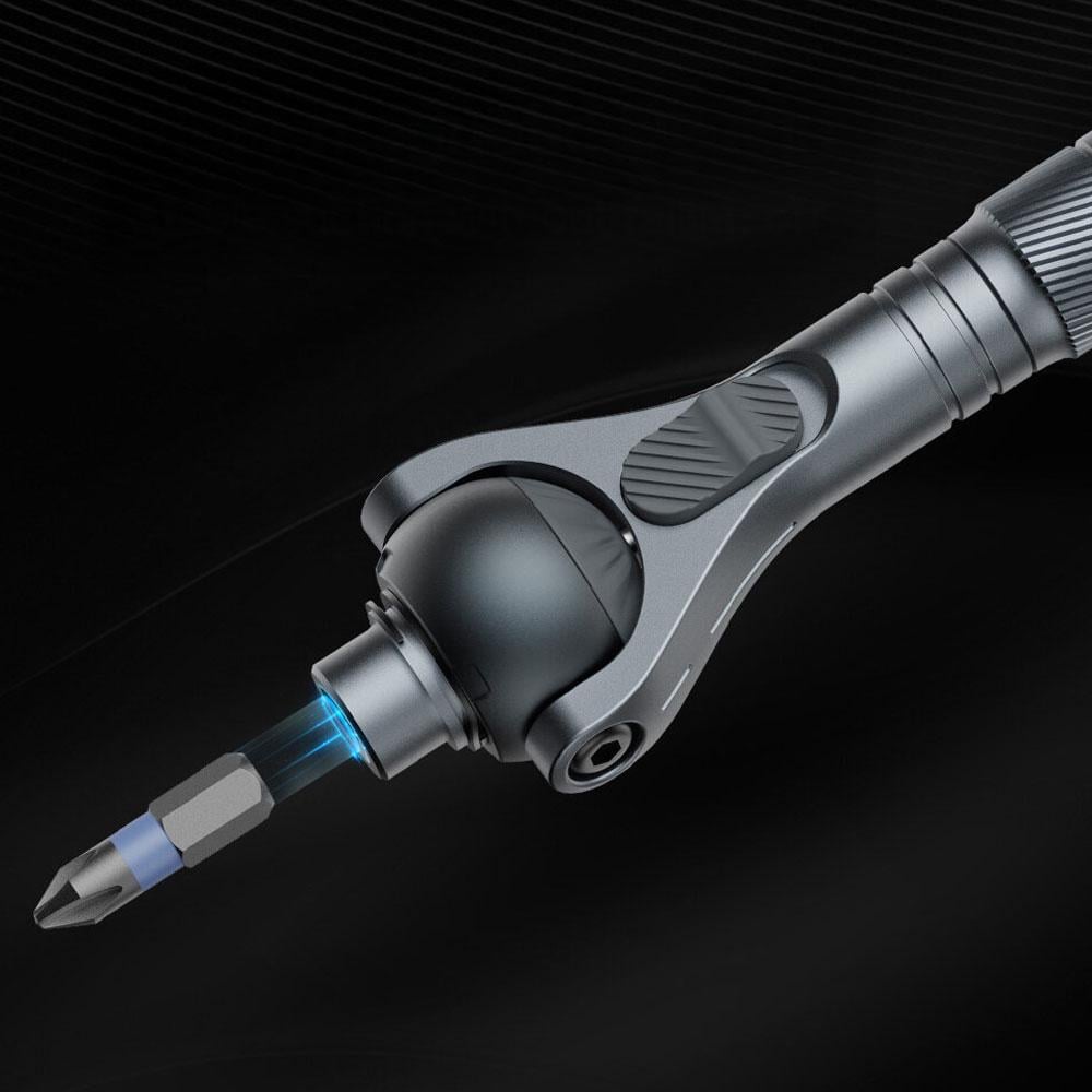 Викрутка з реверсом та набором біт DUKA ATuMan Ratchet Screwdriver RS2 (40в1) - фото 4