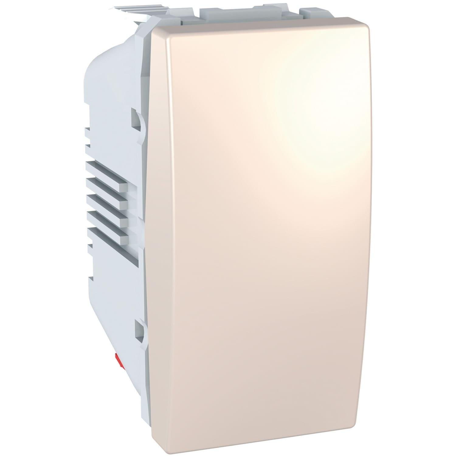 Переключатель перекрестный Schneider Electric Unica 1 модуль Слоновая кость (MGU3.105.25) Переключатель перекрестный Schneider Electric Unica 1 модуль Слоновая кость (MGU3.105.25)