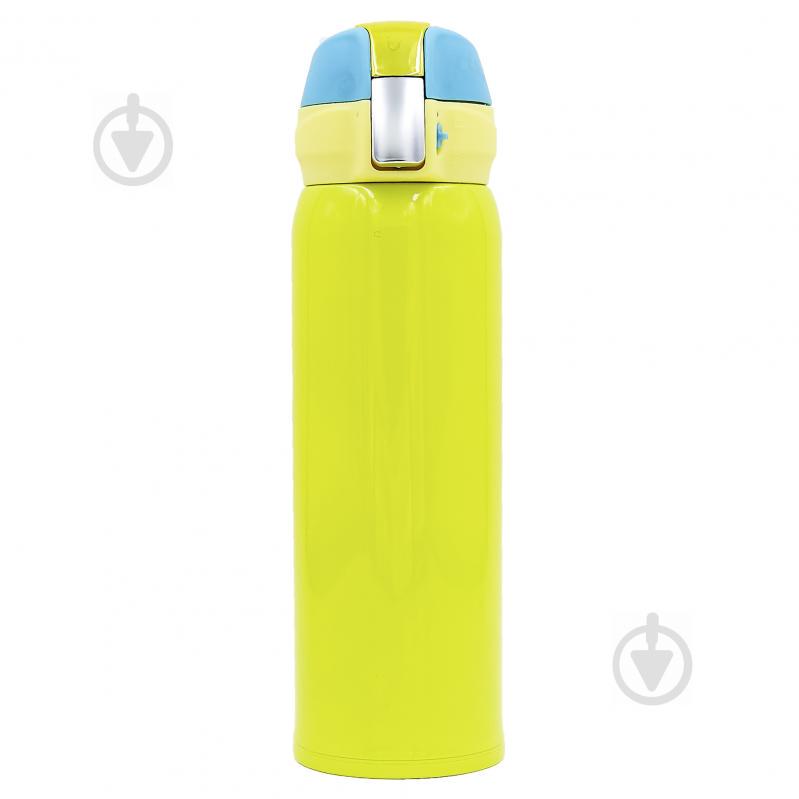 Бутылка-термос для воды SP-Planeta 500 мл (304_Желтый-голубой)