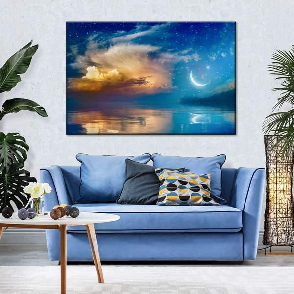 Картина KIL Art Загадочный свет 81x54 см (27)