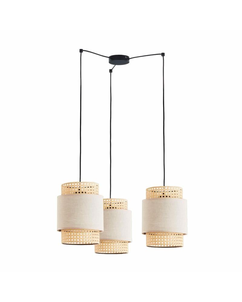 Підвісний світильник TK Lighting 6303 Boho E27 3x15 Вт IP20 (11499044)