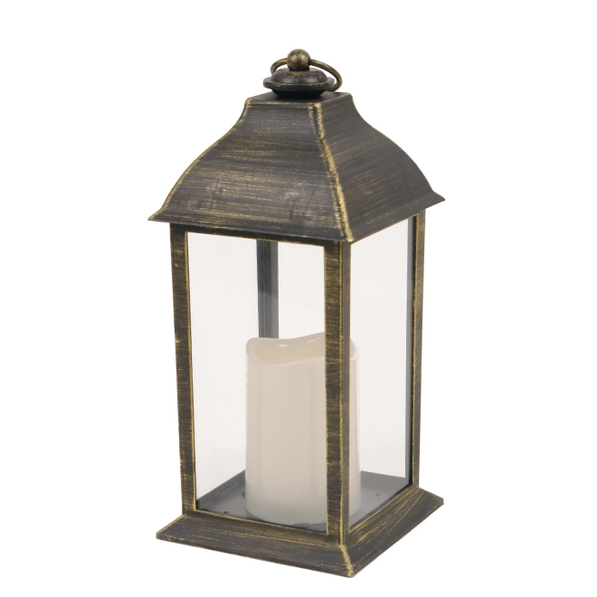 Подсвечник-фонарь со свечой LED OR-PL6024 Черно-золотой (45471) - фото 1 Подсвечник-фонарь со свечой LED OR-PL6024 Черно-золотой (45471) - фото 1