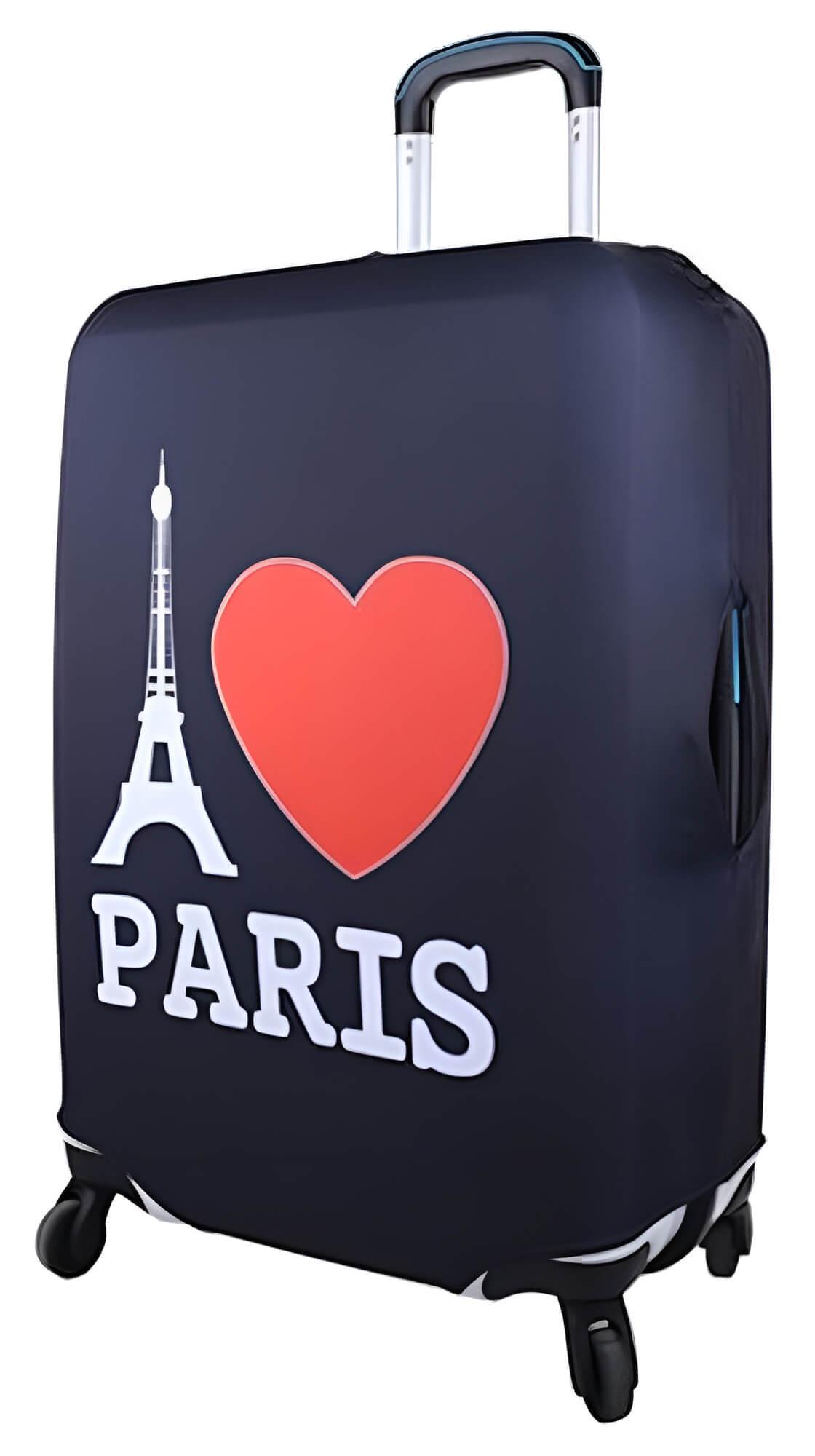 Чехол для чемодана Snowball Paris-2 M Разноцветный (55576150662)