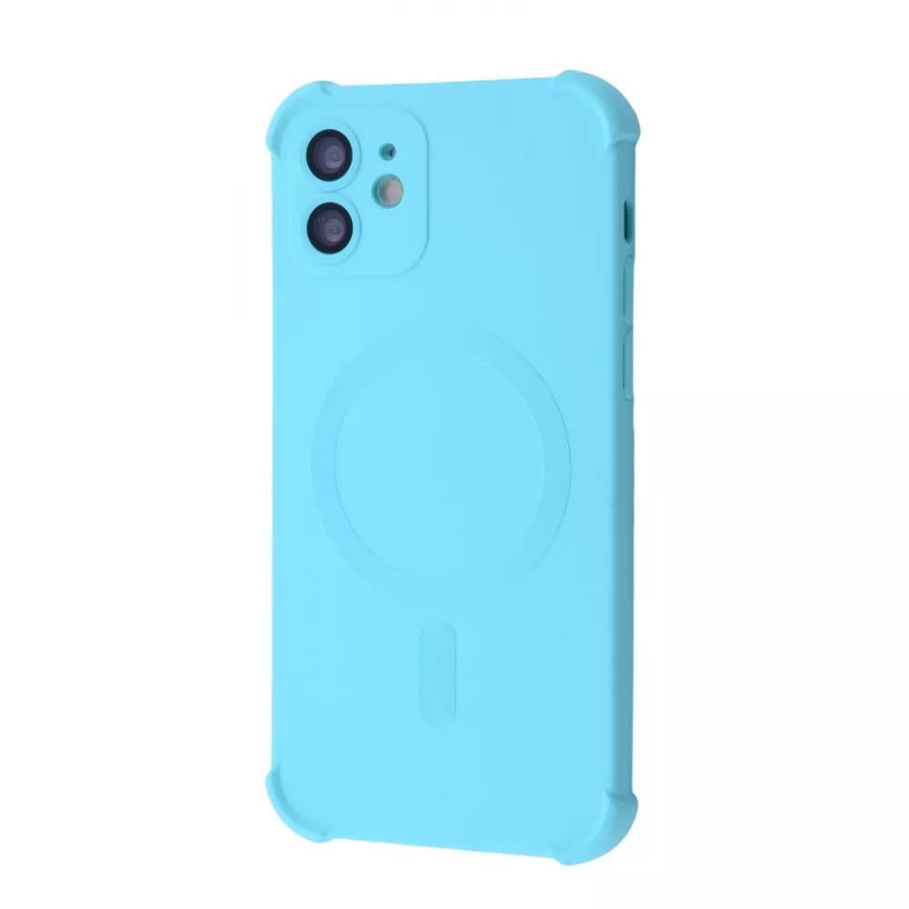 Чехол для телефона PRC Silk Touch Case with MagSafe iPhone 12 Turquoise Чехол для телефона PRC Silk Touch Case with MagSafe iPhone 12 Turquoise