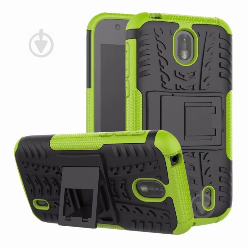 Чехол Armor Case для Nokia 1 Лайм (hub_ONur88939) - фото 2