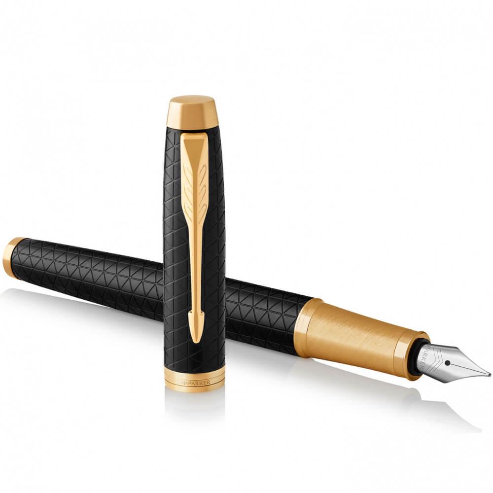 Ручка перьевая Parker IM 17 Premium Black GT FP F 24 011 16416