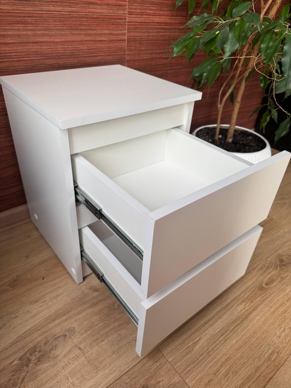 Тумба прикроватная Казна 352x340x450 мм Белый - фото 4 Тумба прикроватная Казна 352x340x450 мм Белый - фото 4