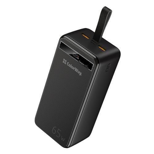 Повербанк ColorWay 40000 mAh Black (CW-PB400LPA4BK-PDD)