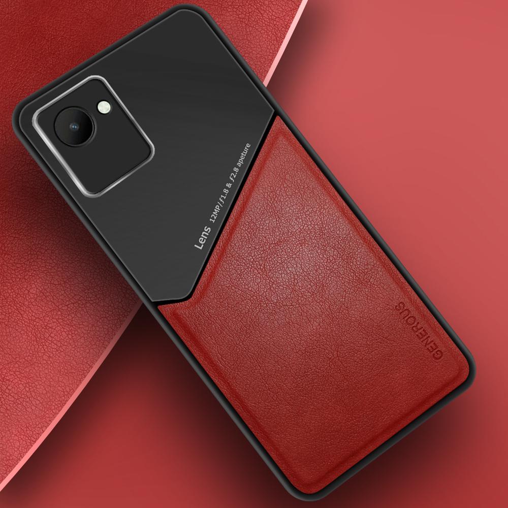 Комбинированный чехол Generous Realme C30 Red (29920-2D)
