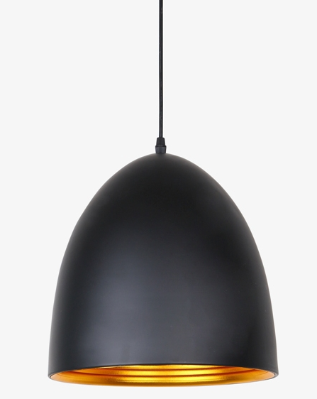 Люстра Flora в форме бокала Черно-золотой (OU156/BL-G)