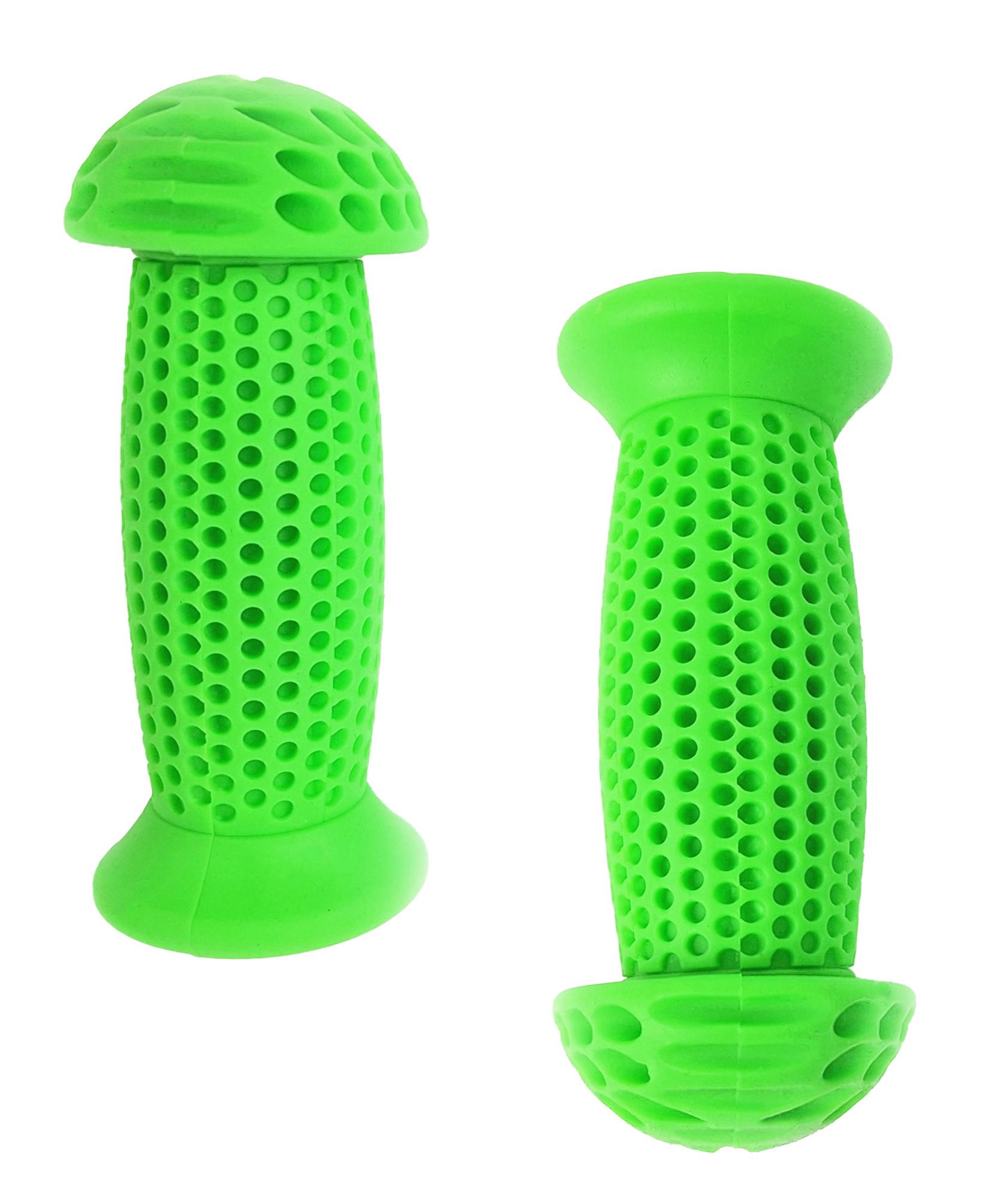 Грипси силіконові на дитячий велосипед/самокат 95 мм Салатовий (G0000643)