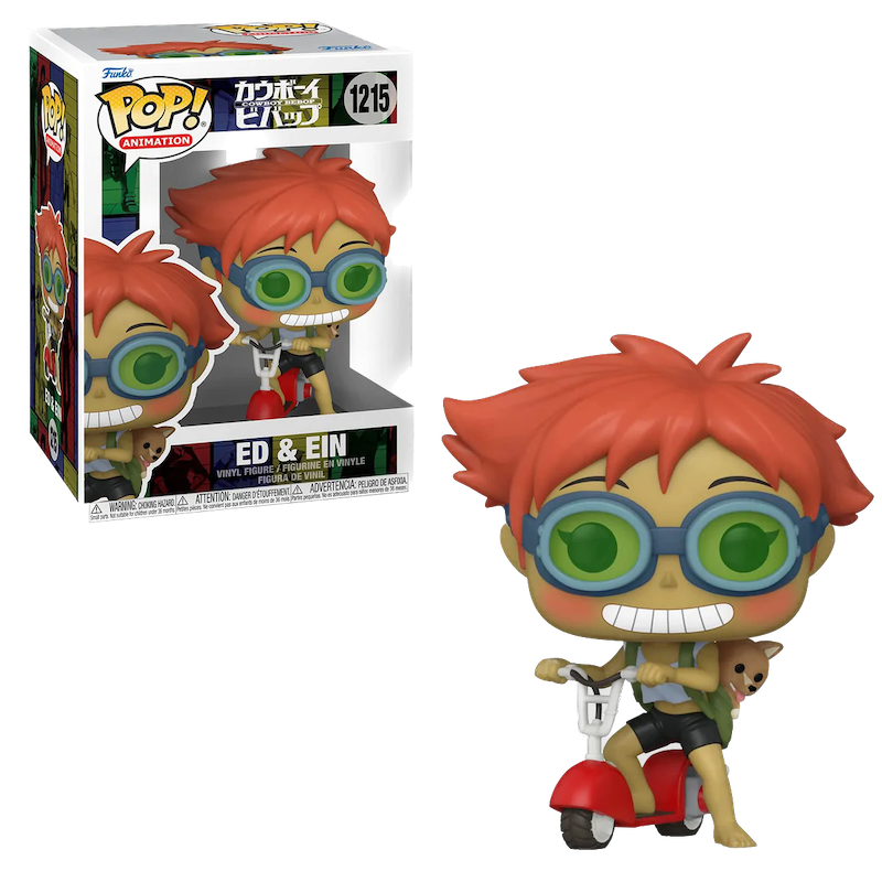 Дитяча ігрова фігурка Funko Pop Cowboy Bebop Edward on Scooter (CB ES 1215) - фото 3