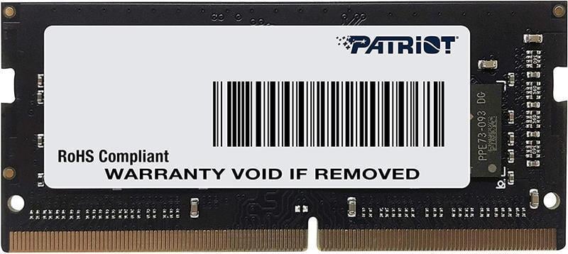 Оперативная память Patriot Signature Line DDR4 SO-DIMM 8GB/2666 (PSD48G266681S)