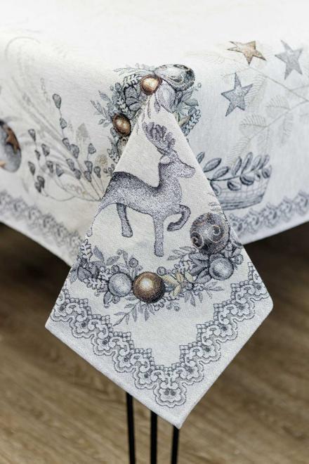 Скатерть гобеленовая SILVER STAR 135х350 см (31277)