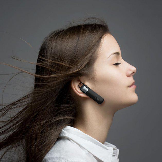 Гарнітура Bluetooth Hoco E37 Gratified Headset чорний - фото 6