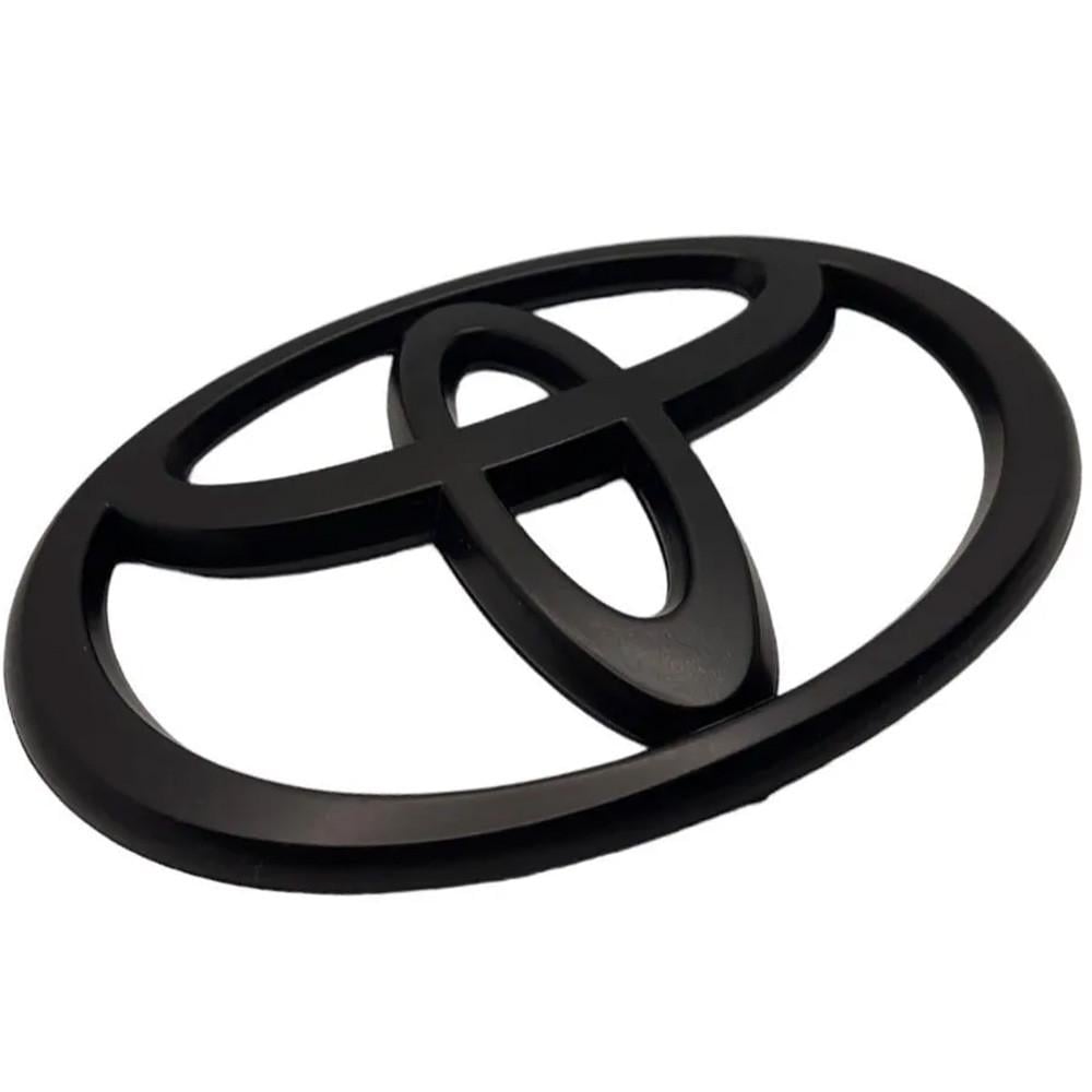 Эмблема Toyota 120х80 мм Черный (15421768)