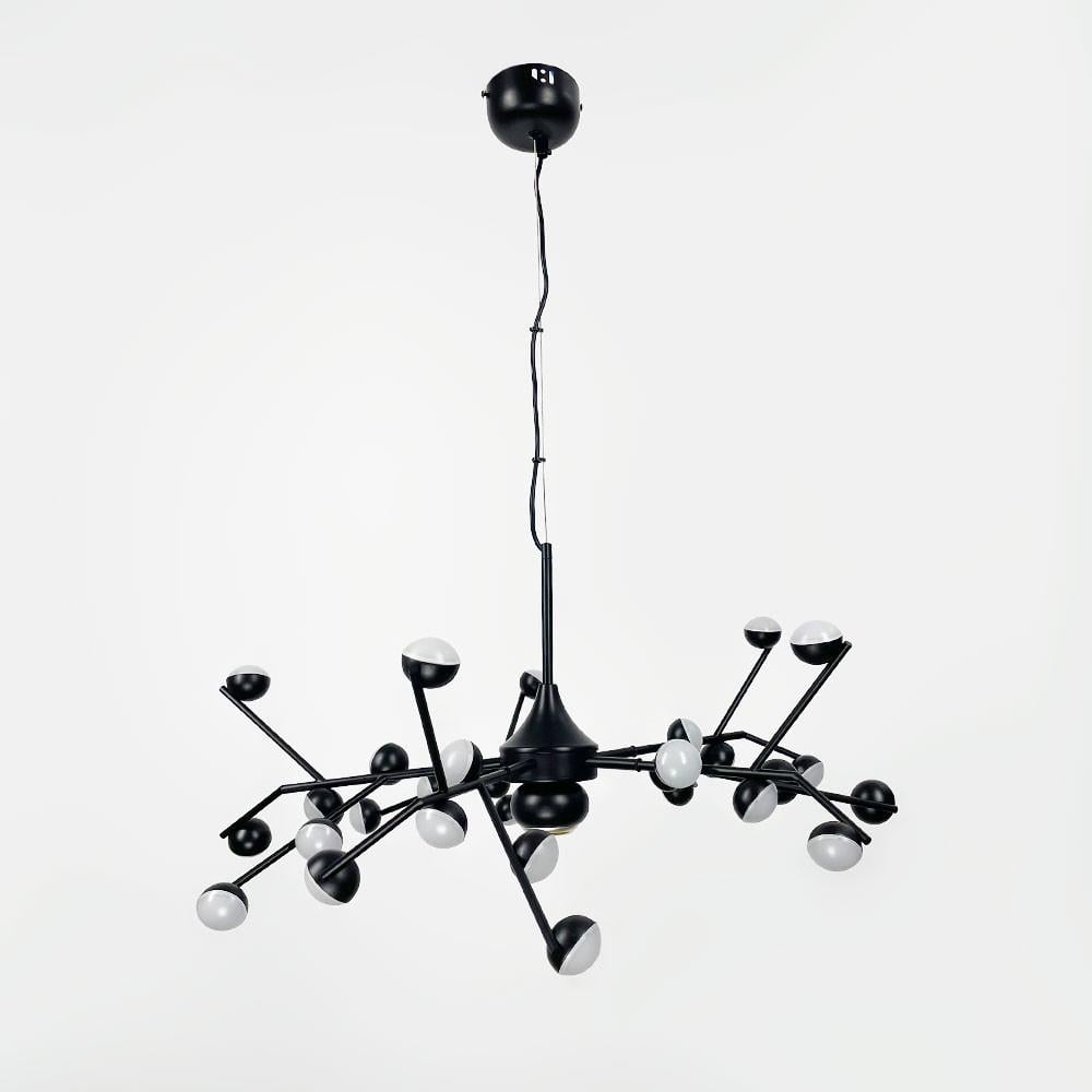 Люстра-молекула на 30 светодиодов Черный (SP06/30 BK)