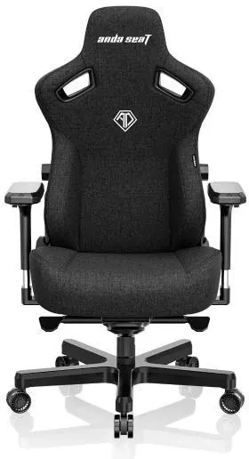 Компьютерное кресло геймерское Anda Seat Kaiser 3 L тканевое Black (AD12YDCL01BCF)