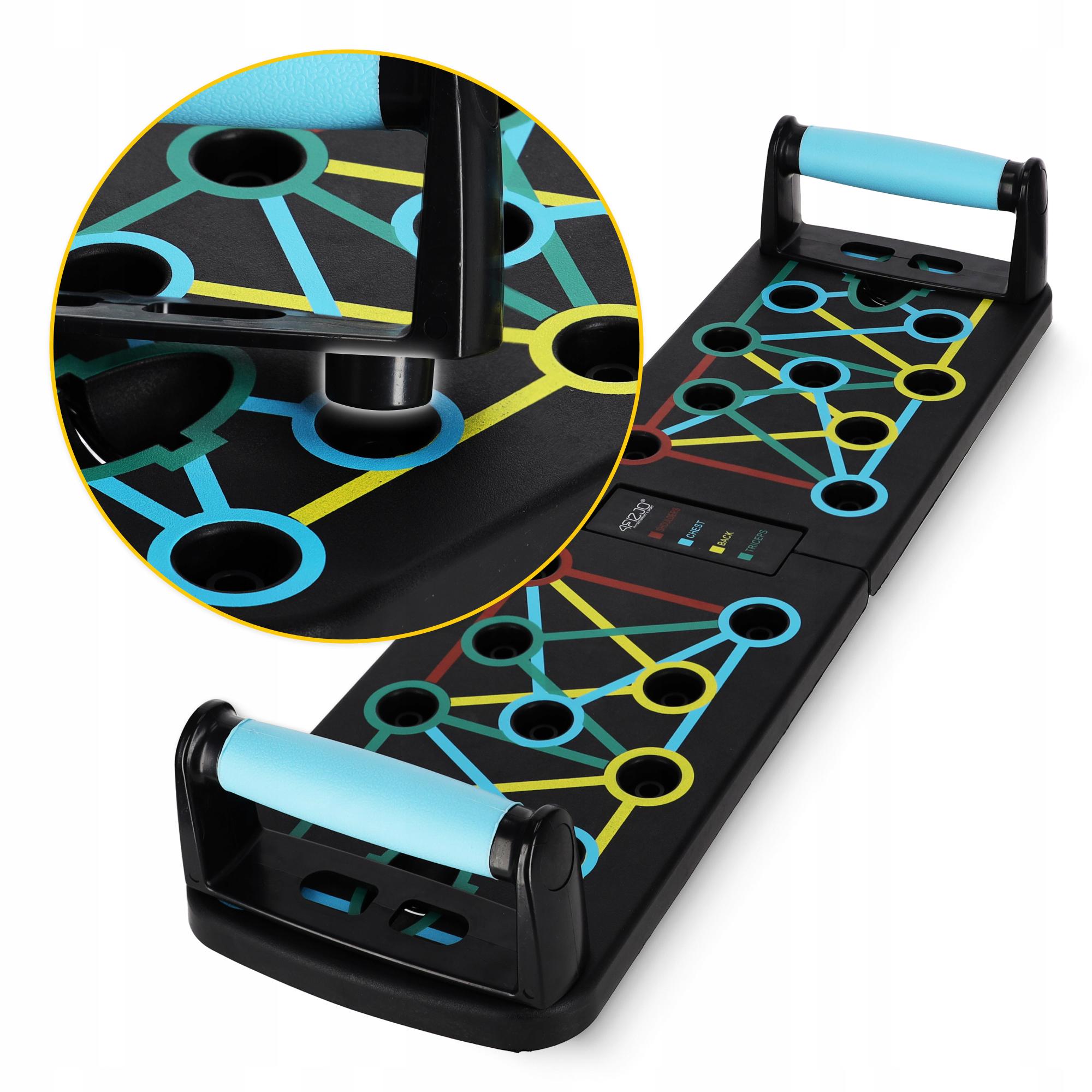 Упоры для отжиманий со сменным хватом 4fizjo Push-up Board (P-5907739312501) - фото 4