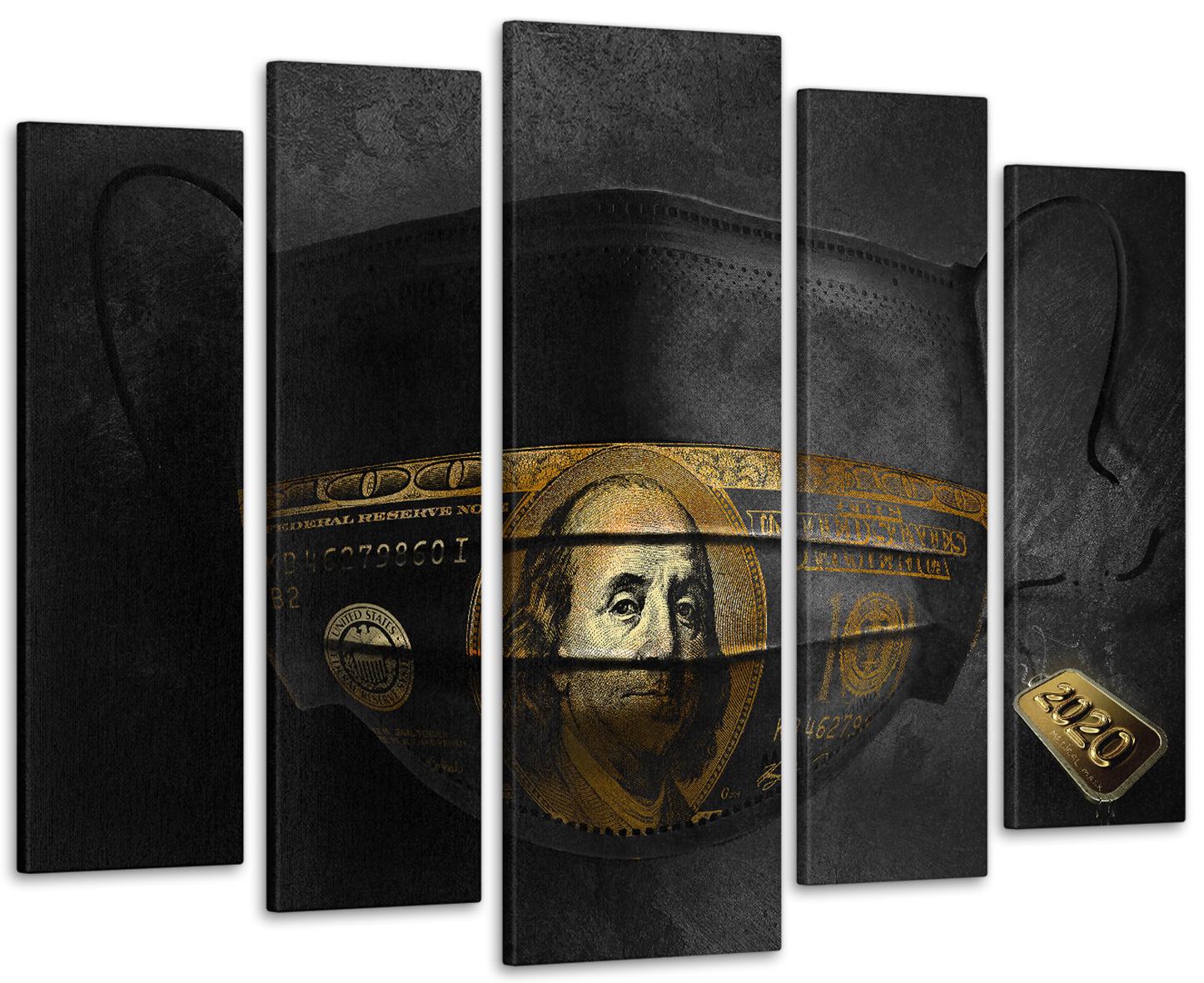 Картина модульная Маска Абстракция 115х170 см (Art-277_5)