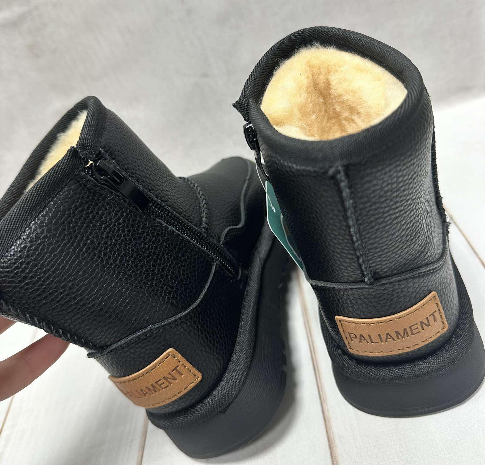 Уги дитячі Ugg Paliament екошкіра р. 30 19,5 см Чорний - фото 5 Уги дитячі Ugg Paliament екошкіра р. 30 19,5 см Чорний - фото 5