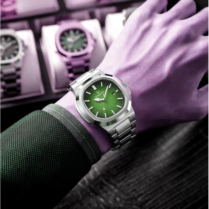 Наручний годинник чоловічий Poedagar Great Limited Silver (1932) - фото 7