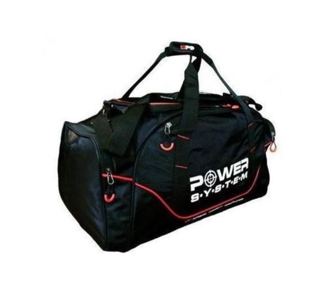 Спортивная сумка Power System PS-7010 Gym Bag Magna 65 л Blak/Red (6936116101634)