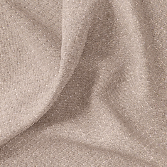 Ткань портьерная IDEIA Артемида Компаньен V-H0959 однотонная 2,9 м Визон (2200004038063)