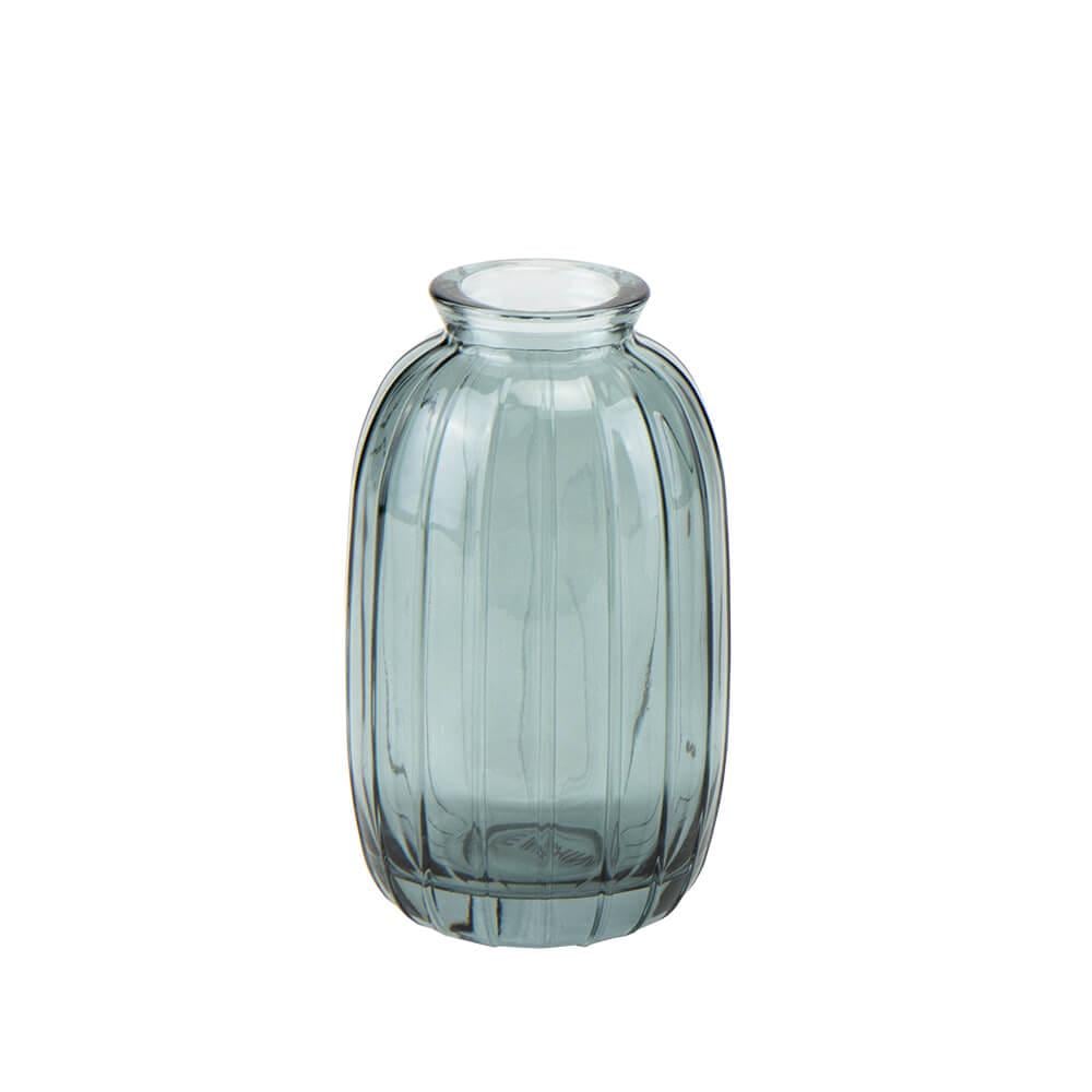 Настільна скляна ваза Light House Джорджіо 12 см Зелений Настільна скляна ваза Light House Джорджіо 12 см Зелений
