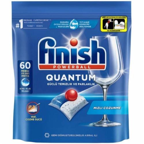 Капсули для посудомийної машини Finish Quantum Fresh 60 Caps 624 г (37459345)