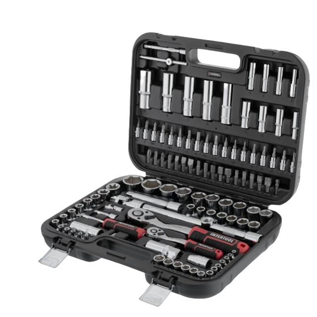 Набор инструментов Intertool Storm 110 ед. (ET-8110)