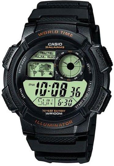 Мужские Часы Casio AE-1000W-1AVEF Кварцевые