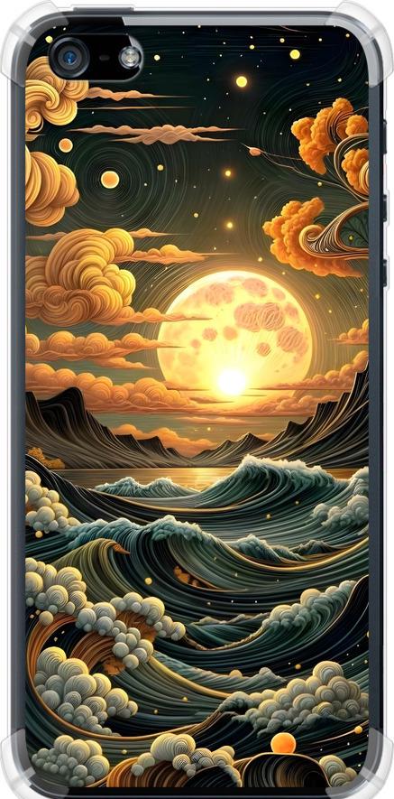 Чехол на iPhone 5s Арт волны (6332sp-21-42517) Чехол на iPhone 5s Арт волны (6332sp-21-42517)
