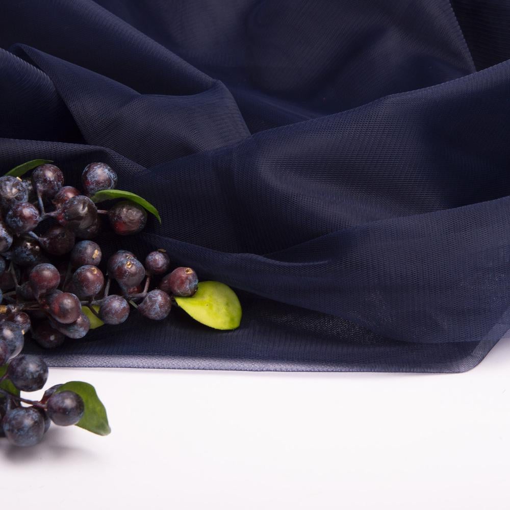 Тканина фатин V-H51 євро 3,0 м Темно-синій (23700) - фото 3 Тканина фатин V-H51 євро 3,0 м Темно-синій (23700) - фото 3