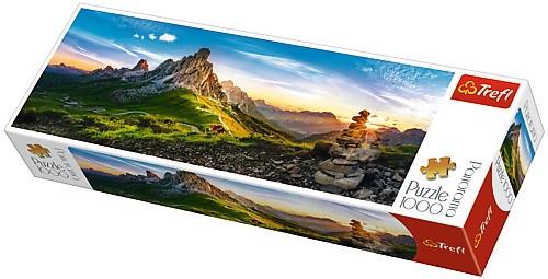 Пазли Trefl Пассо ді Гіа Доломіти Панорама 29038 1000 елементів в коробці (5900511290387)