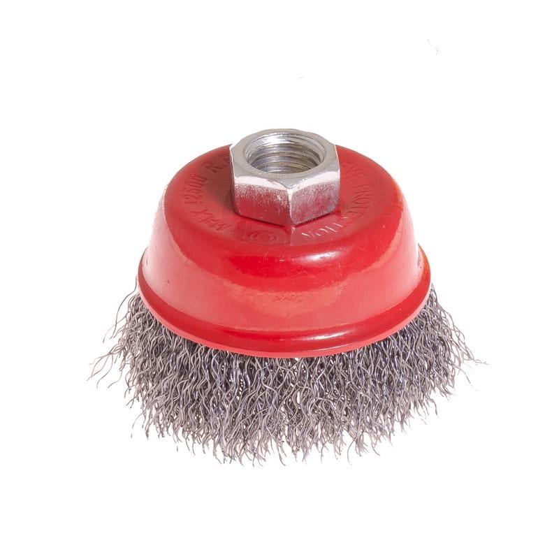 Щітка торцева Mastertool з рифленого дроту 65 м (19-7206)