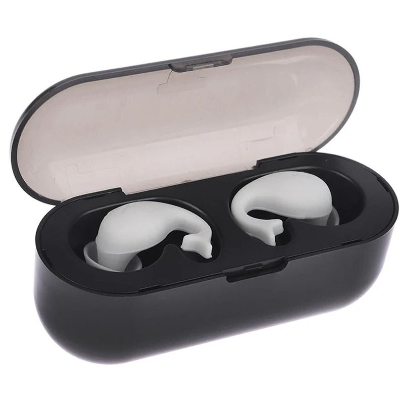 Беруші силіконові анатомічні з потрійними амбушурами Sleepy Sheep Білий (04-3)