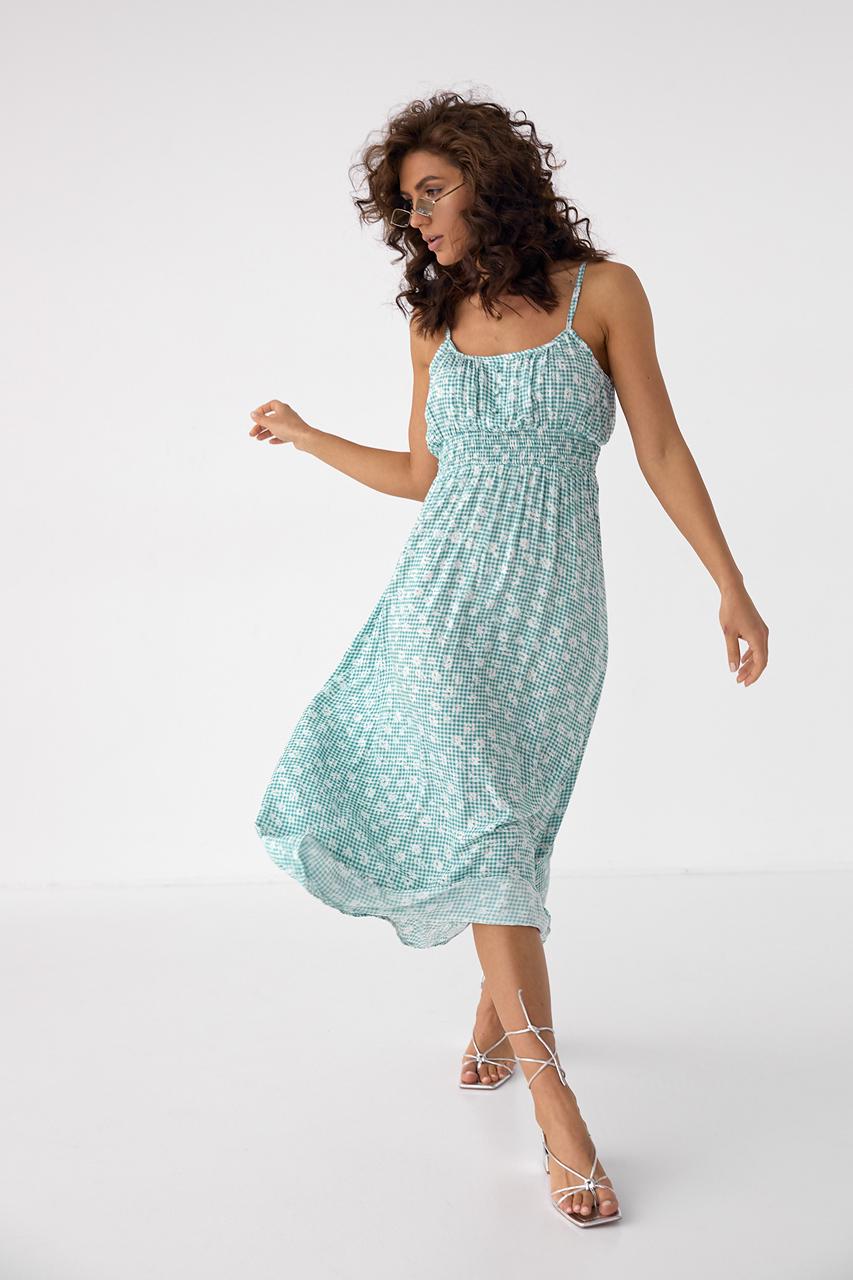 Сарафан D-K Basic M Зеленый (9496186) - фото 2