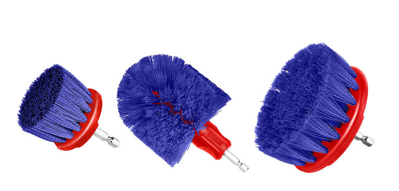 Набор щеток на шуруповерт EMTOP ECBM0301 3 шт.