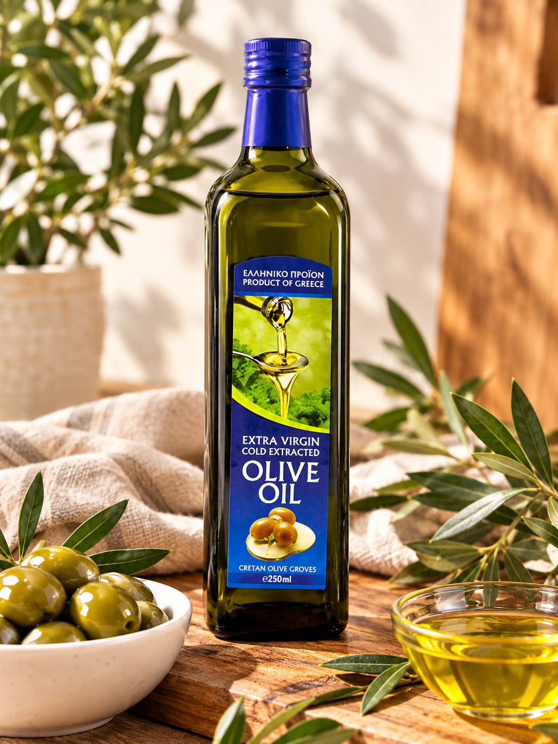 Оливкова олія Extra Virgin Gold Extracted Olive Oil 1 л